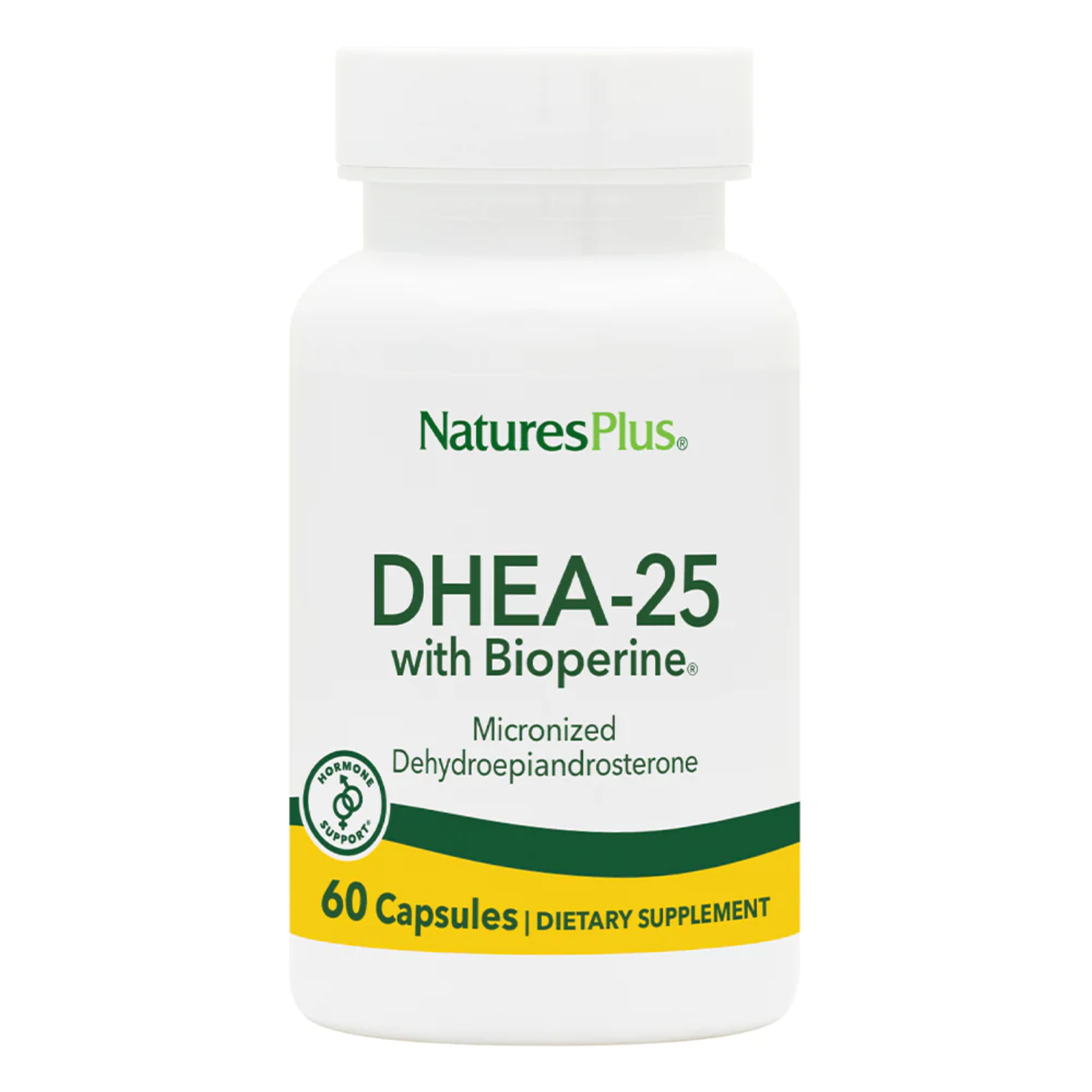 Natures Plus DHEA - 25mg with Bioperine VegCaps 60's